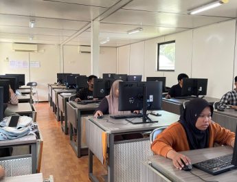 Suasana Coding War di Lab ICT