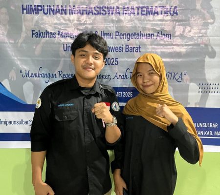 ketua dan wakil ketua baru himatika unsulbar