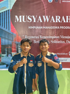 Ketua dan Wakil Ketua HMMA PGSD