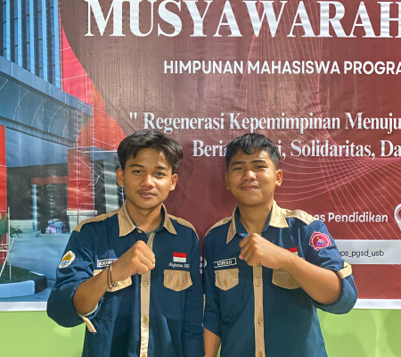 Ketua dan Wakil Ketua HMMA PGSD