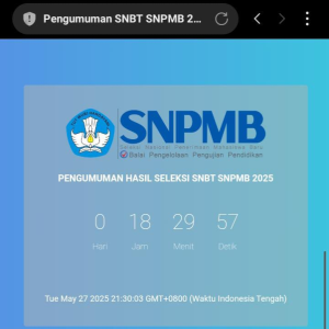 Pengumuman SNBT