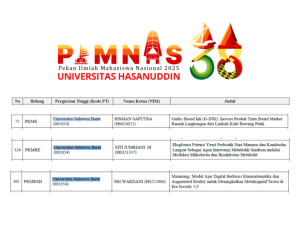 PIMNAS 2025