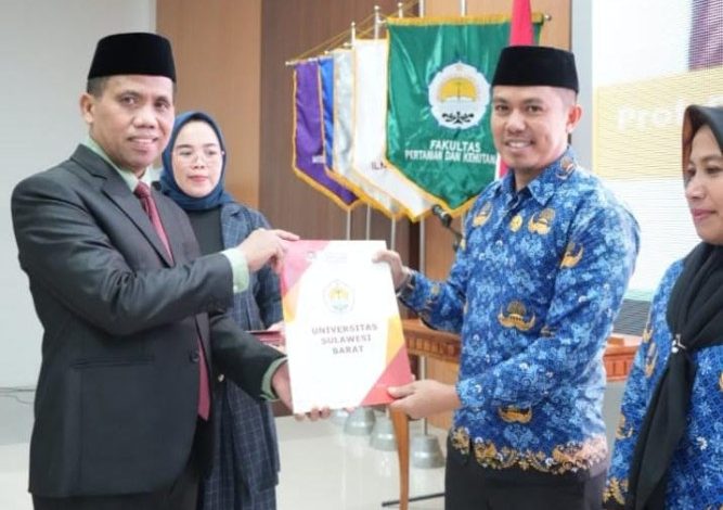Rektor Unsulbar Lantik Dekan hingga PPPK, Perkuat Tata Kelola dan Kinerja Institusi