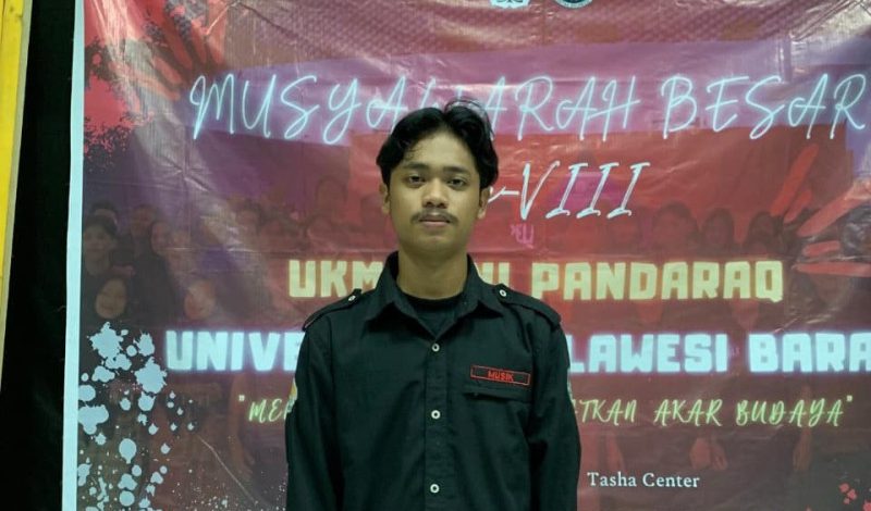 Abd Muktadir Terpilih Pimpin UKM Seni Pandaraq Unsulbar Periode 2026–2027