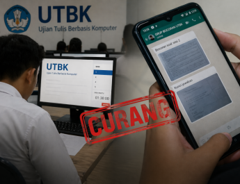 2 Peserta UTBK di Unsulbar Diamankan, Ketahuan Pakai Alat Bantu Komunikasi