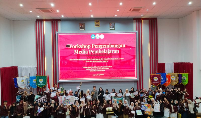Mahasiswa Pendidikan IPA Unsulbar Rancang Media Pembelajaran Inovatif