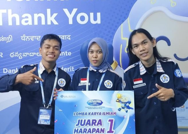 Prestasi Tingkat Nasional, Mahasiswa Unsulbar Sabet Juara Harapan 1 FESARBI 2026