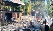 Si Jago Merah Kembali Menghanguskan 4 Rumah di Galung Tengah Kabupaten Majene