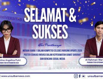 SMART Hydrogel Antarkan Mahasiswa Keperawatan Unsulbar Raih Juara 1 Celebes Nursing Update 2026