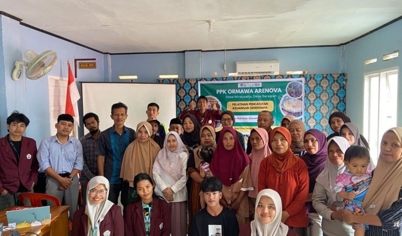 PPK ORMAWA ARENOVA Unsulbar Bekali Pelaku Usaha Nira Aren dengan Keterampilan Pencatatan Keuangan Sederhana