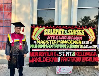 Muhammad Firman Suryanto, Lulusan Magister Pertama Unsulbar Raih IPK Sempurna 4,00