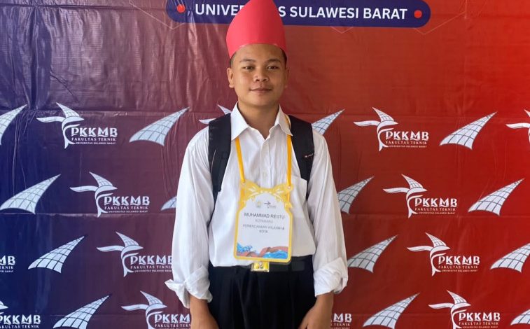 Tempuh Ribuan Kilometer, Mahasiswa Asal Kalsel Lolos Teknik PWK Unsulbar Lewat SNBP