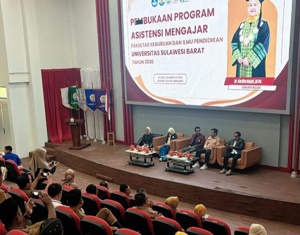 451 Mahasiswa FKIP Unsulbar Turun ke 34 Sekolah, Asistensi Mengajar 2026 Resmi Dimulai