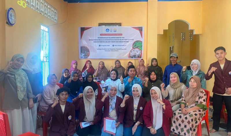 Berdayakan KWT Bunga Dahlia, Tim PPKUD Unsulbar Kembangkan Minyak Nilam Jadi Produk Bernilai Jual