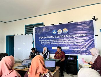 Tim Statistika Unsulbar Kembangkan Dashboard Monografi Berbasis Data Nelayan di Kelurahan Pangali-Ali