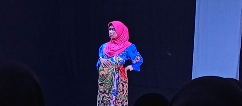 Bukan Sekadar Akting, Nurul Hikmah Anggraini Ungkap Tantangan di Balik Pentas Teater Anjoro Lupa