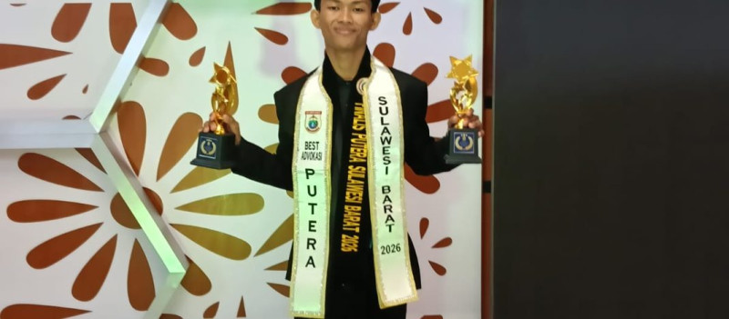 Mahasiswa HI Angkatan 2024 Sabet 2 Penghargaan di Putera Puteri Sulbar 2026