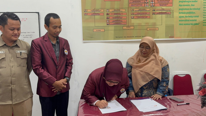 Dorong Sinergi Tridarma Perguruan Tinggi, FKIP Unsulbar dan FBSB UNY Tandatangani MoA dan IA