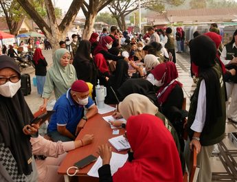 ​BEM dan HIMA Fakultas Kedokteran Unsulbar Gelar Cek Kesehatan Gratis bagi Warga Majene