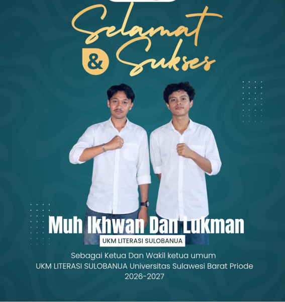 Hidupkan Literasi Kampus, UKM Salobanua Unsulbar Kembali Aktif