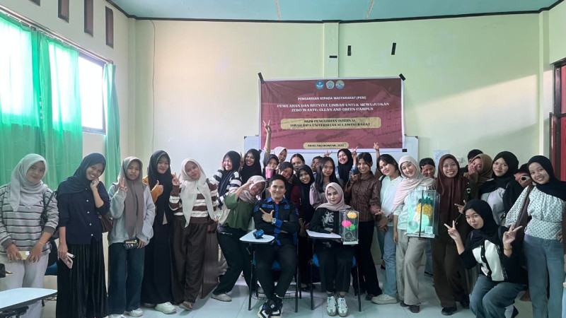 PKM Unsulbar Dorong Budaya Zero Waste melalui Pemilahan dan Daur Ulang Sampah
