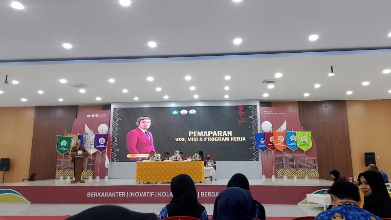 2 Calon Dekan FMIPA Unsulbar Paparkan Visi dan Misi dalam Rapat Senat Terbuka