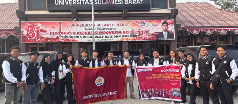 Kontingen PPK Ormawa ARENOVA Unsulbar Siap Berlaga di Abdidaya, Targetkan Bawa Pulang Piala